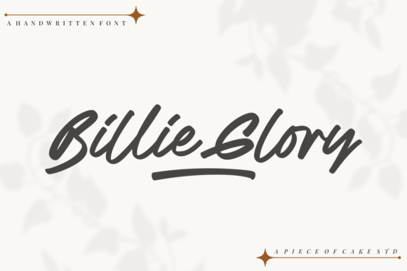Billie Glory: The Script Typeface That Elevates Campaign Visuals