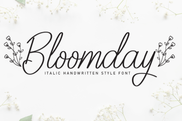 Bloomday: The Whimsical Typeface for Authentic Small Business Branding