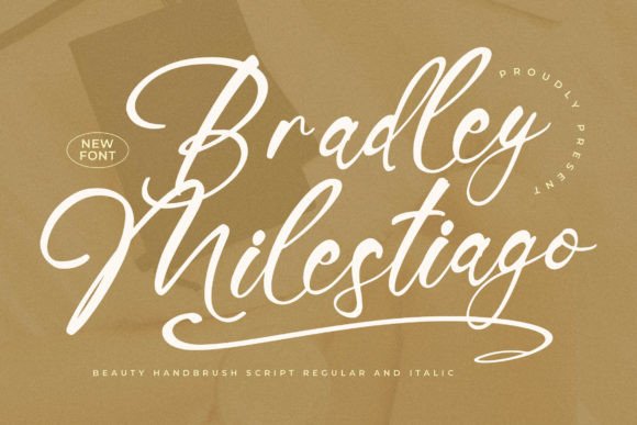 Bradley Milestiago: The Script Amp Typeface for Dynamic Campaigns
