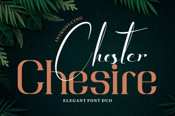 Chester Chesire: An Elegant Font Duo for Editorial Design