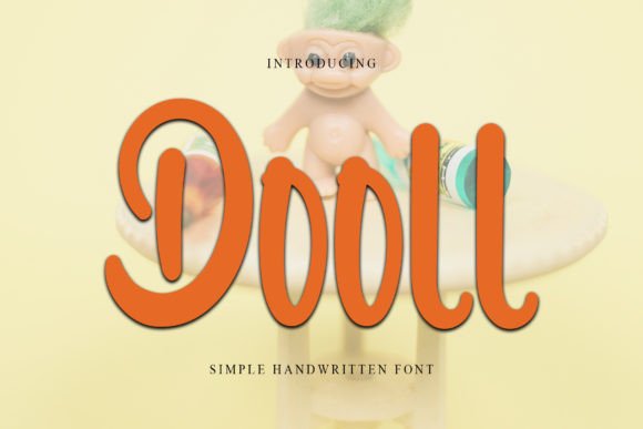 Dooll: The Handwritten Typeface for Editorial Excellence