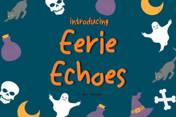 Eerie Echoes: A Haunting Typeface for Editorial Design