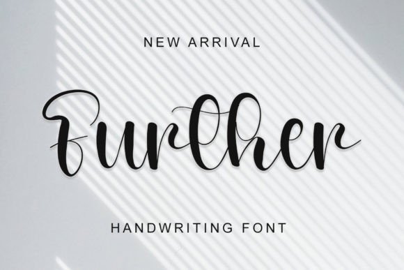 Further: The Elegant Script Font for Authentic Branding