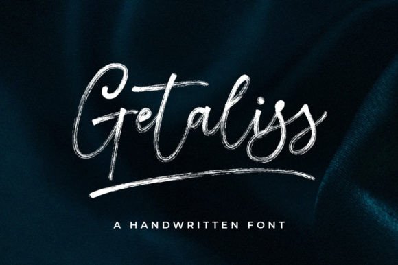 Getaliss: A Handwritten Typeface for Editorial Design