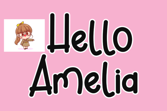 Hello Amelia: A Handwritten Typeface for Modern Web Design