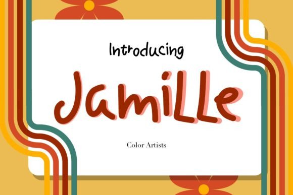 Jamille: A Sophisticated Script Typeface for Modern Editorial Design