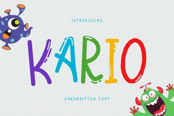 Kario: A Playful Handwritten Typeface for Modern Web Design