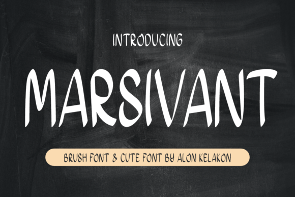 Marsivant: The Perfect Script Amp Typeface for Editorial Design