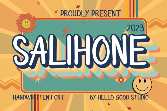 Salihone: A Playful Script Font for Editorial Warmth