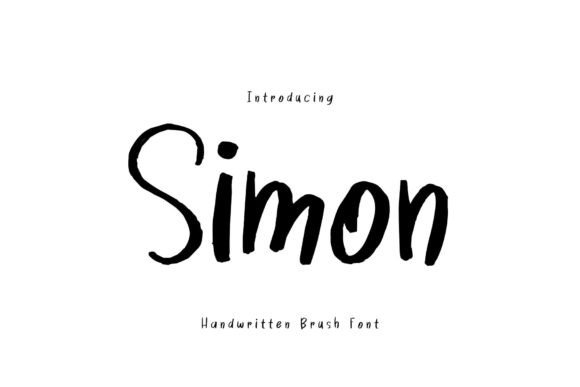 Simon: The Handwritten Brush Font That Elevates Web Design