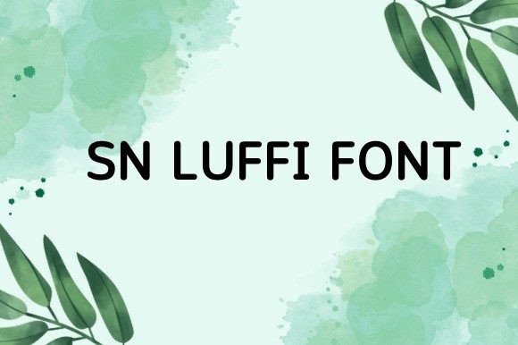 Sn Luffi: A Modern Script Font for Polished Brand Identity