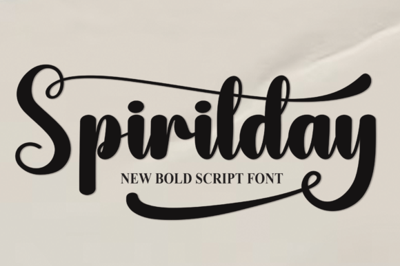 Spiritday: A Display Font That Makes Your Headlines Unmissable