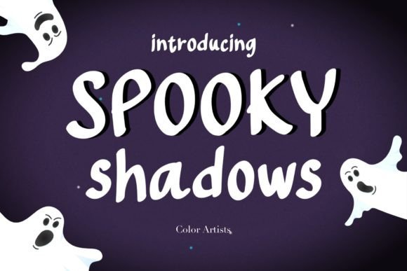 Spooky Shadows Font: Eerie Elegance for Your Brand