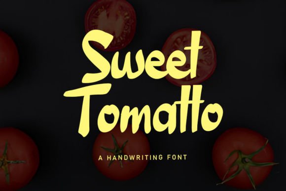Sweet Tomatto: A Playful Handwritten Font for Scroll-Stopping Brand Content