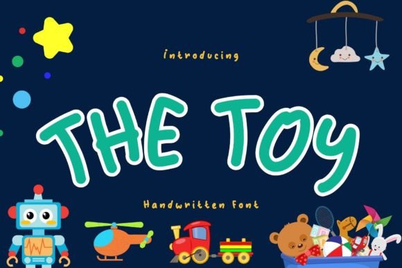 The Toy: A Handwritten Typeface for Authentic Editorial Design